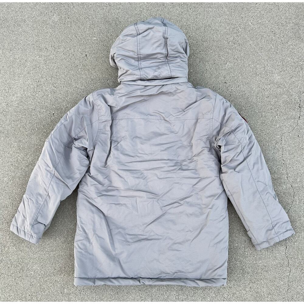 Canada Parka Jacket Weather Gear Waterproof Grey Boys Size Large 14-16 Brand New - Picture 11 of 14